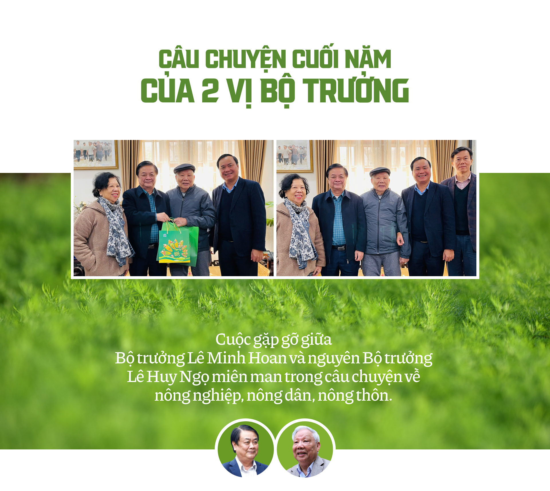 Câu Chuyện Cuối Năm Của 2 Vị Bộ Trưởng